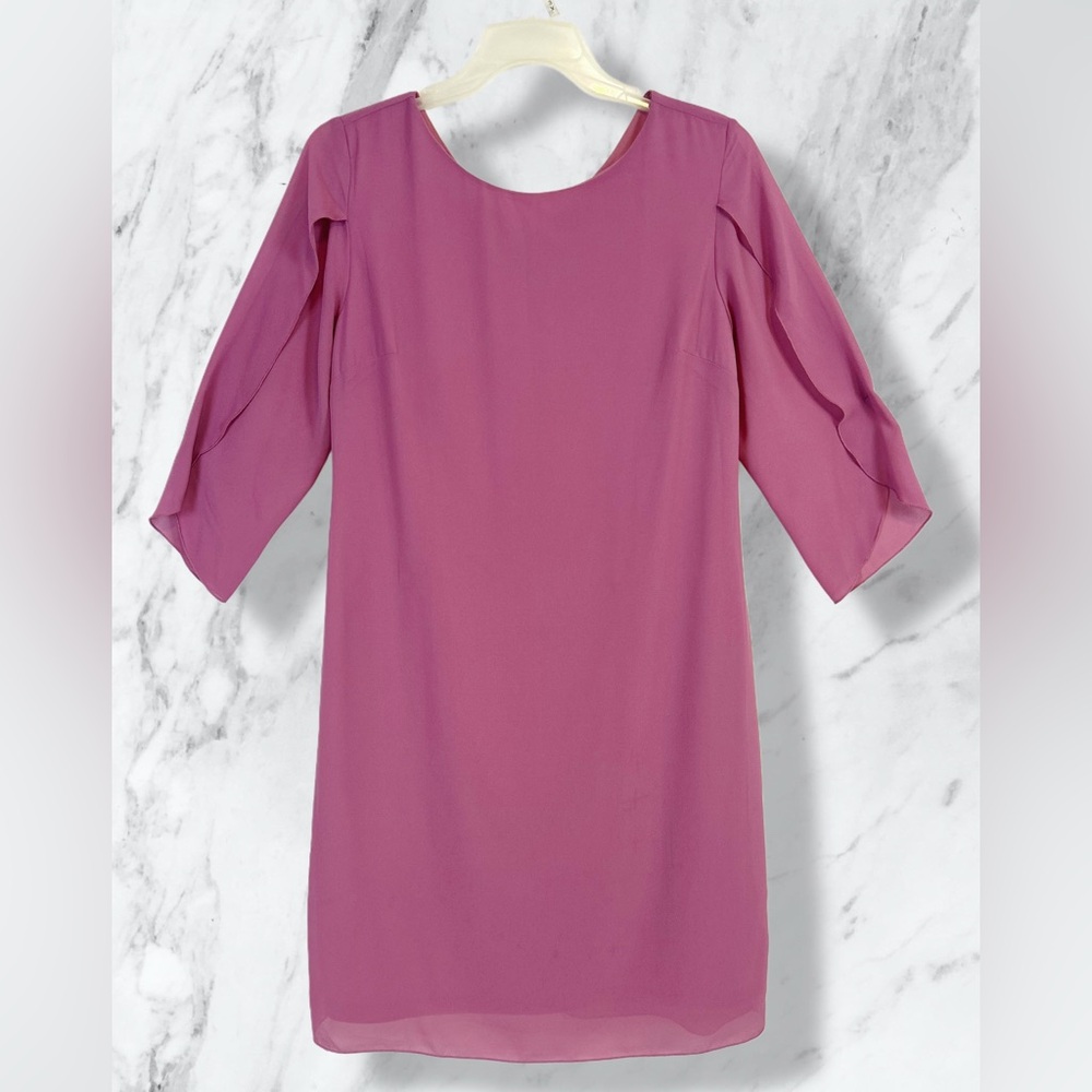Grace Karin Woman’s Mauve Pink Split Sleeve Shift Dress / Size 10